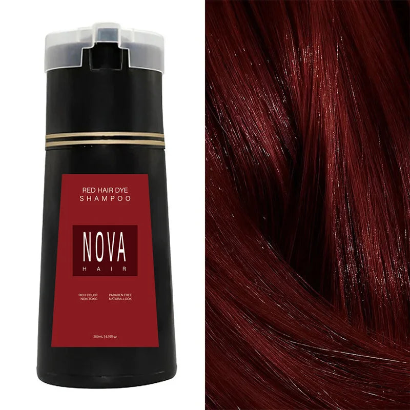 FleekFit | NovaHair Instant Dye Shampoo – Quick Color Refresh for Your Hair