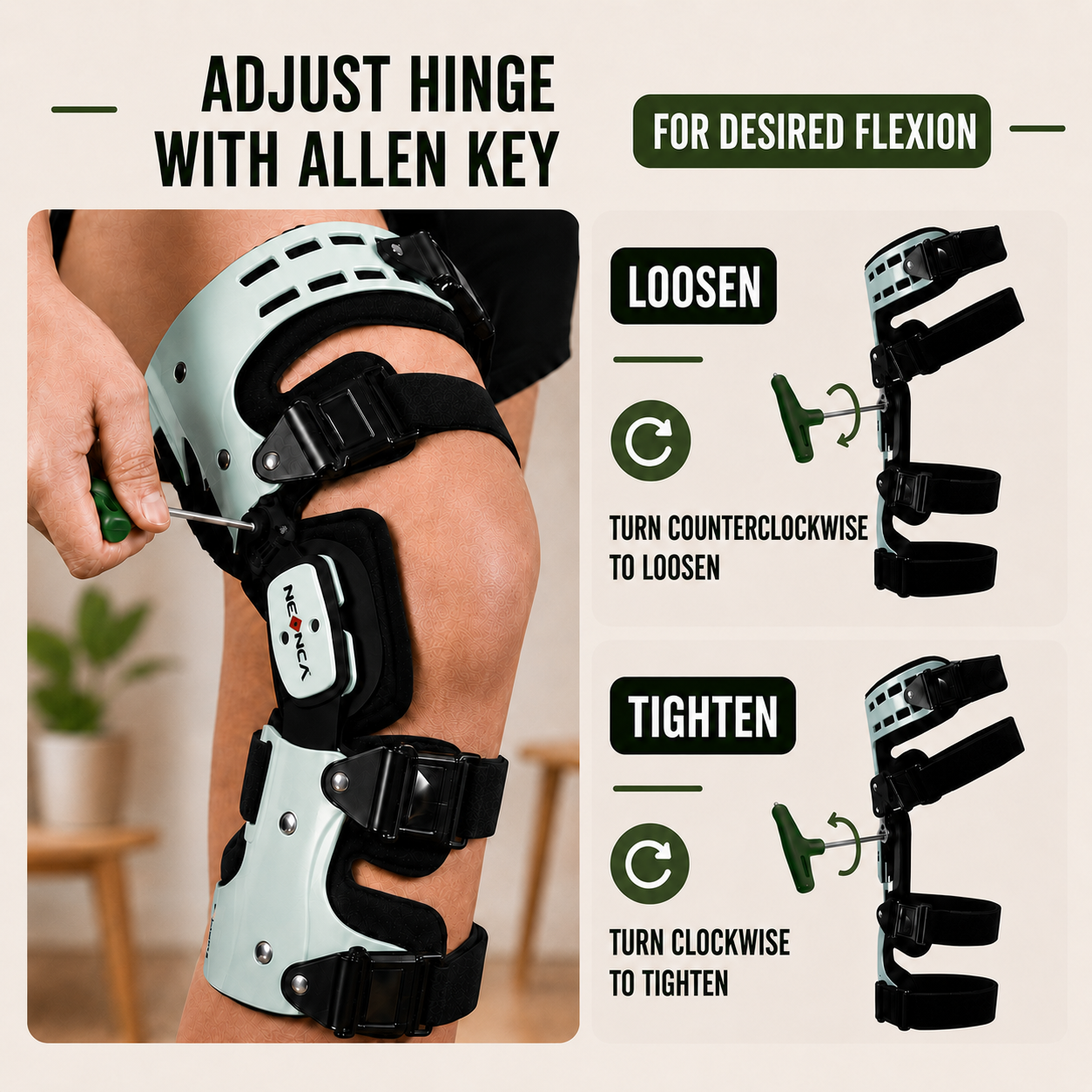FleekFit | OrthoVance Unloader Knee Support Brace