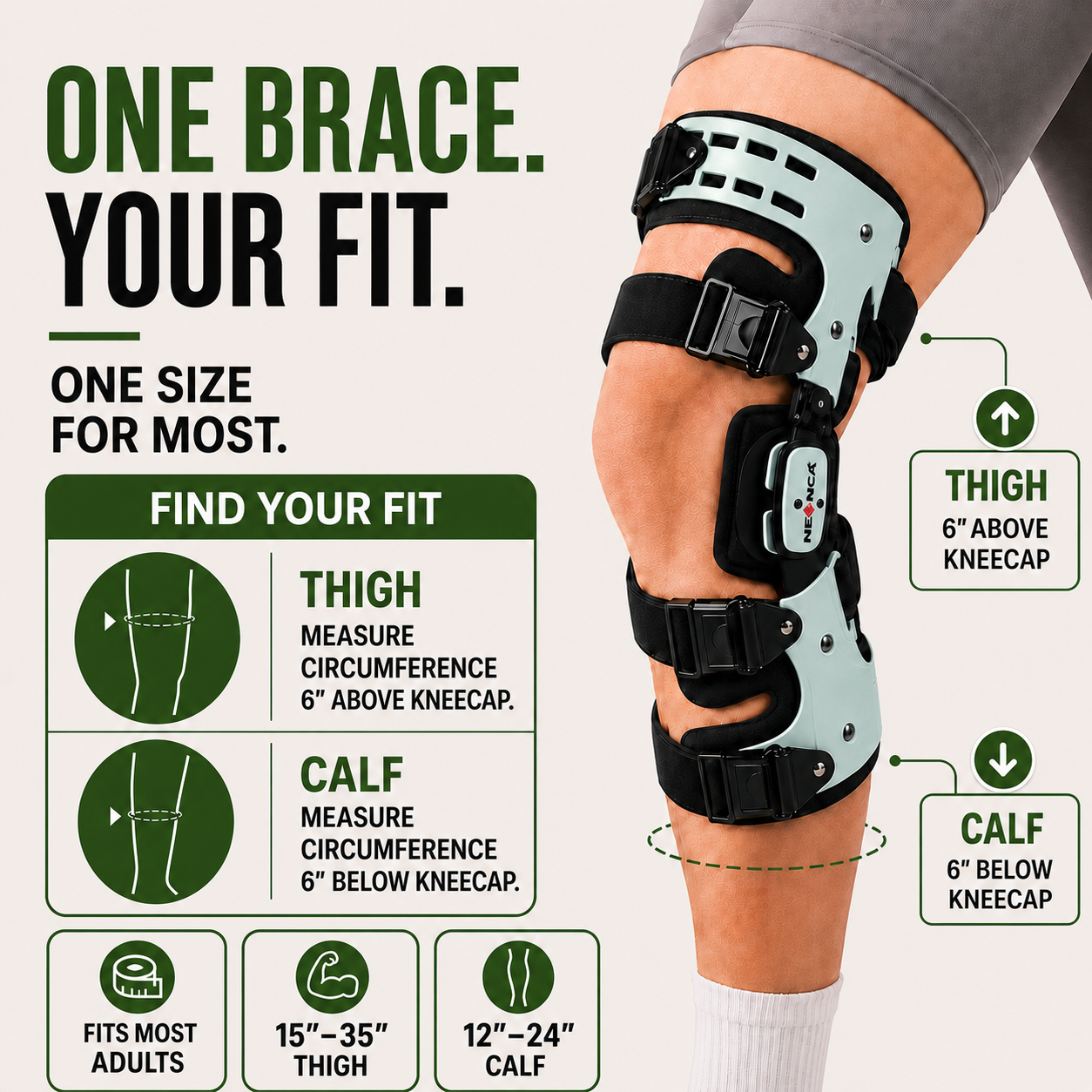 FleekFit | OrthoVance Unloader Knee Support Brace