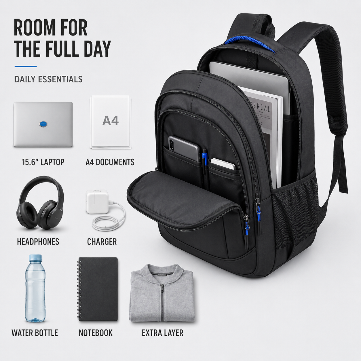 FleekFit | Oxford Business Backpack