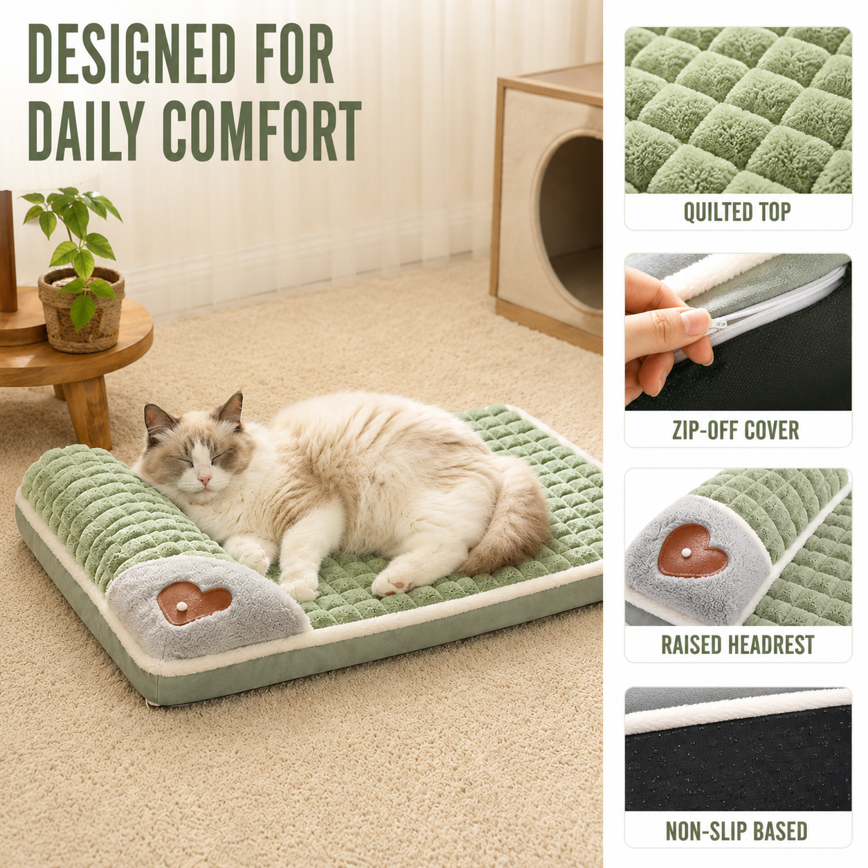 FleekFit | Pawselle Orthopedic Memory Foam Pet Bed