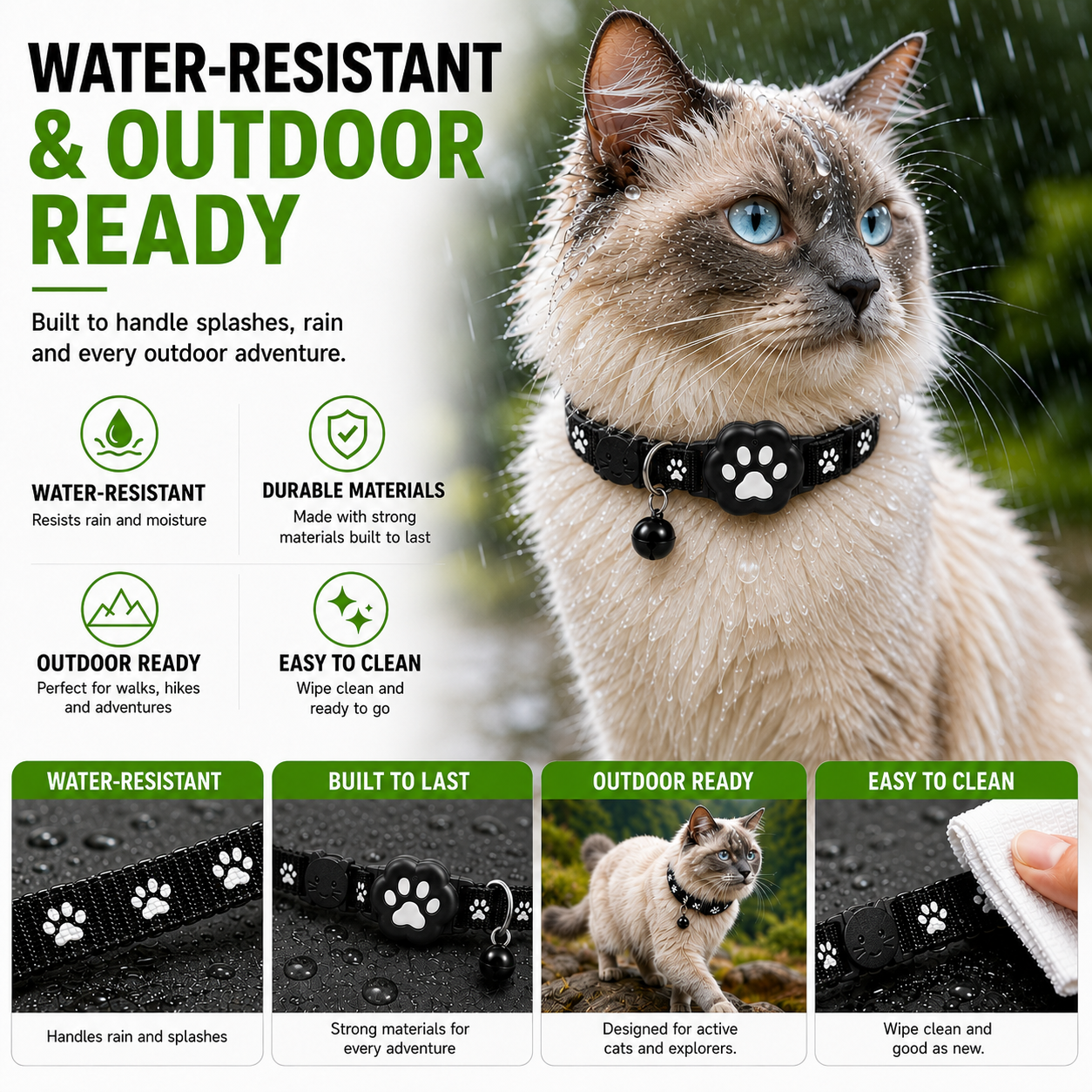 FleekFit | Pawtrackr GPS-Enabled Adjustable Pet Collar