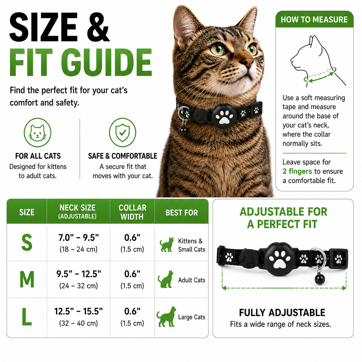 FleekFit | Pawtrackr GPS-Enabled Adjustable Pet Collar