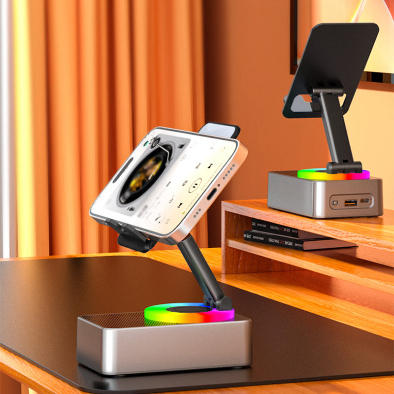 FleekFit | Phone Stand with Bluetooth Audio Speaker