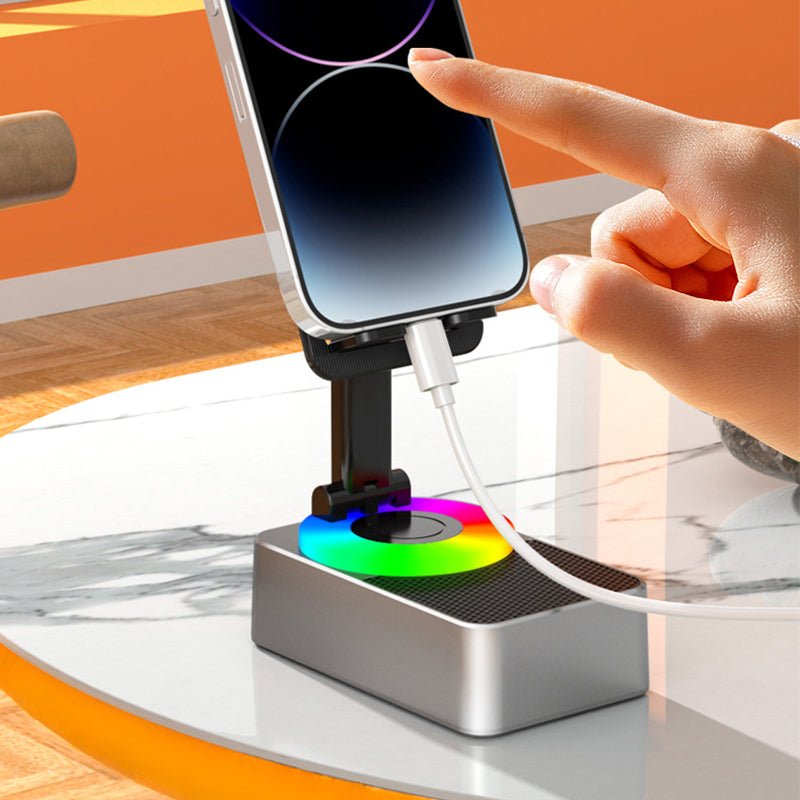 FleekFit | Phone Stand with Bluetooth Audio Speaker
