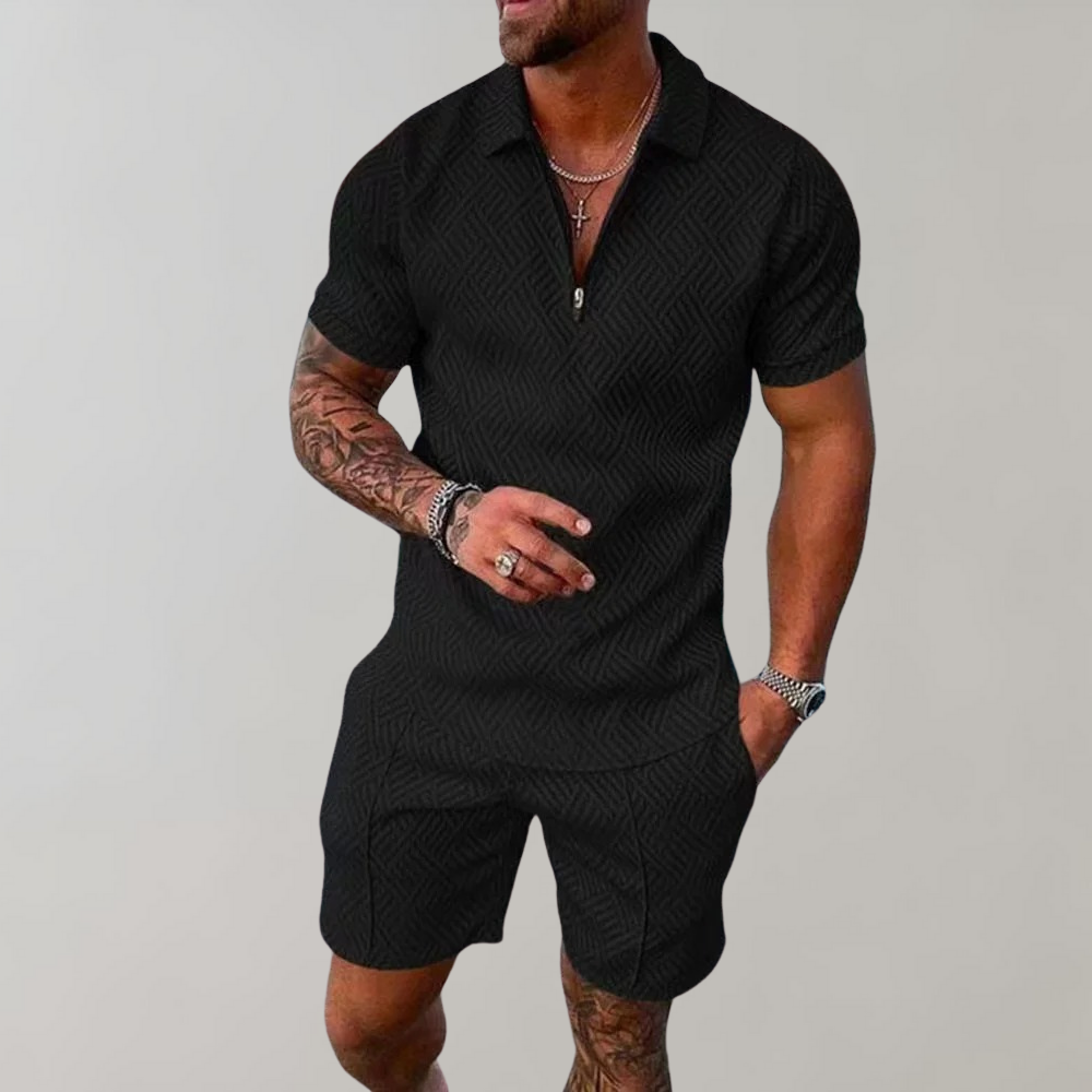 FleekFit | Polo and Shorts Set for Men