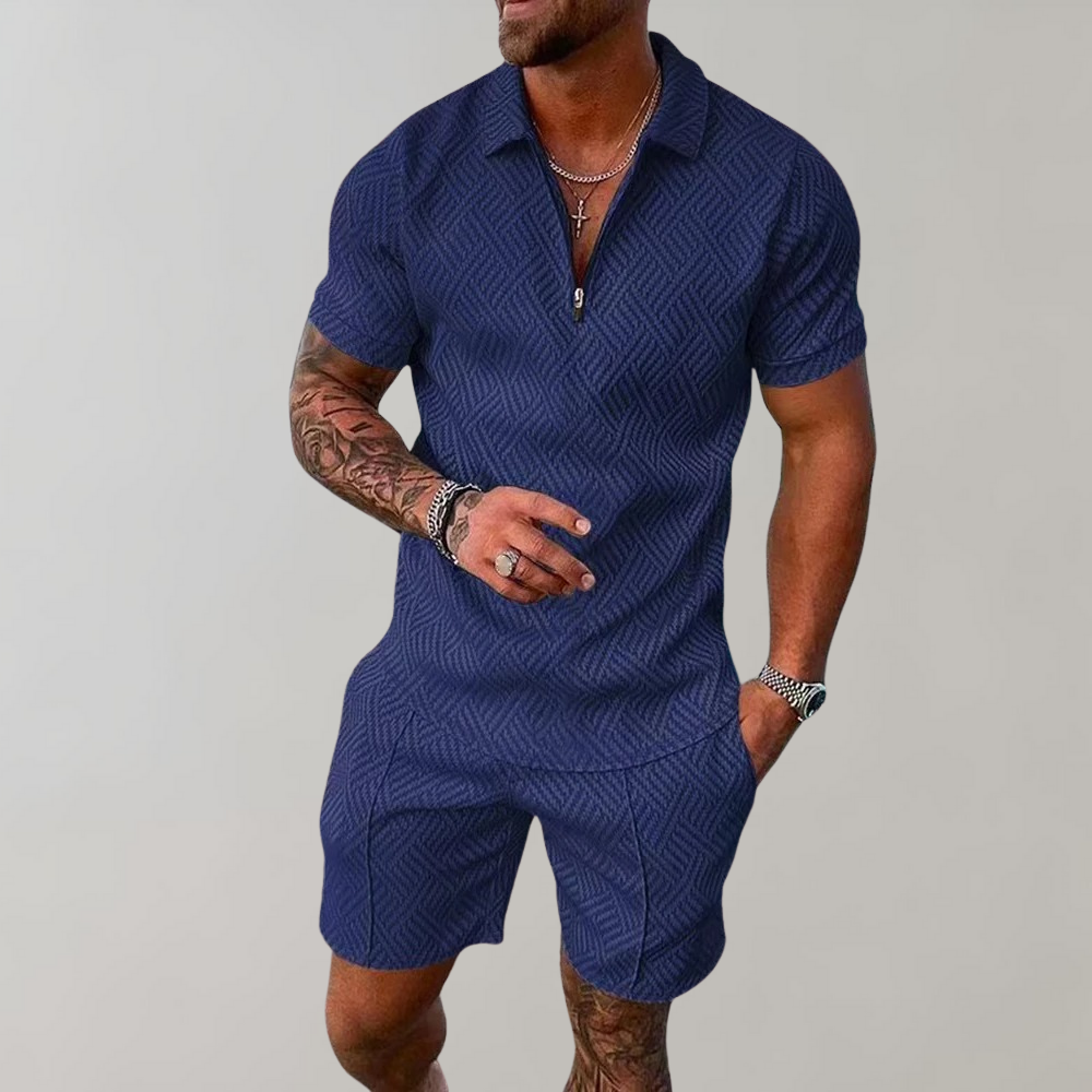 FleekFit | Polo and Shorts Set for Men