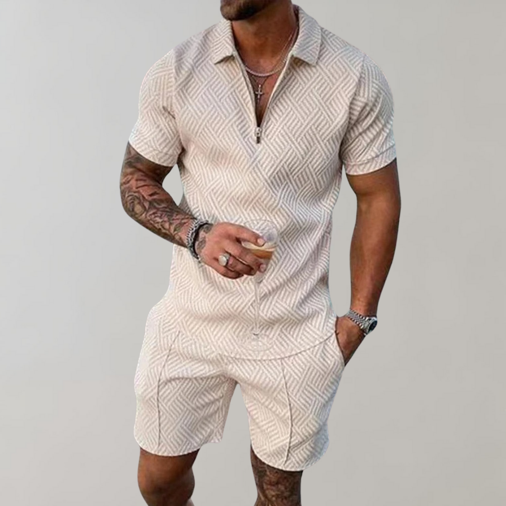 FleekFit | Polo and Shorts Set for Men