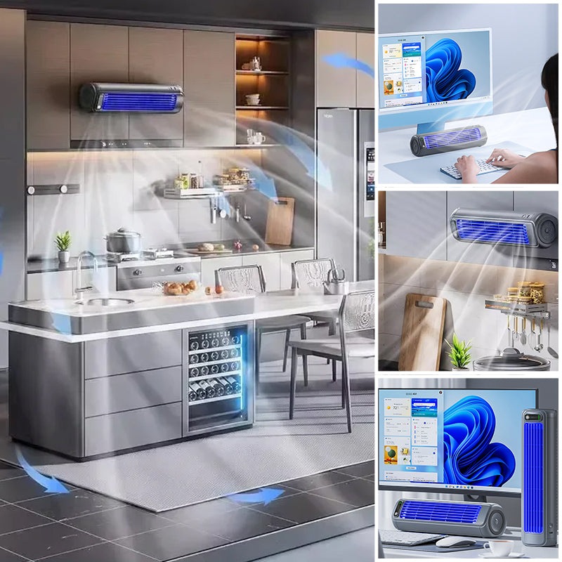 FleekFit | Portable Air Cooler | Wireless, USB Rechargeable