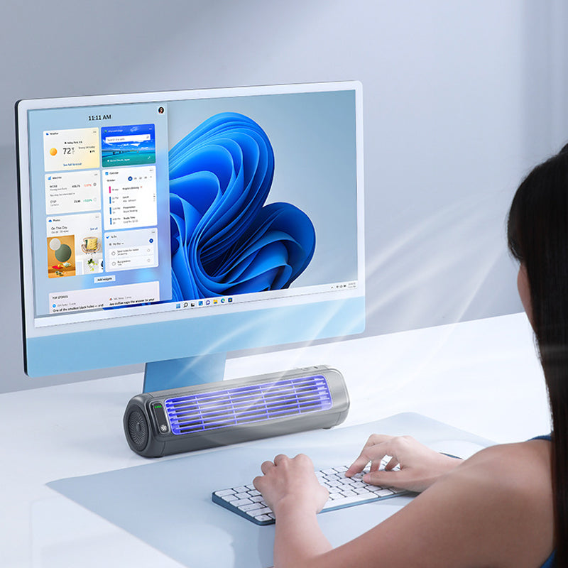 FleekFit | Portable Air Cooler | Wireless, USB Rechargeable