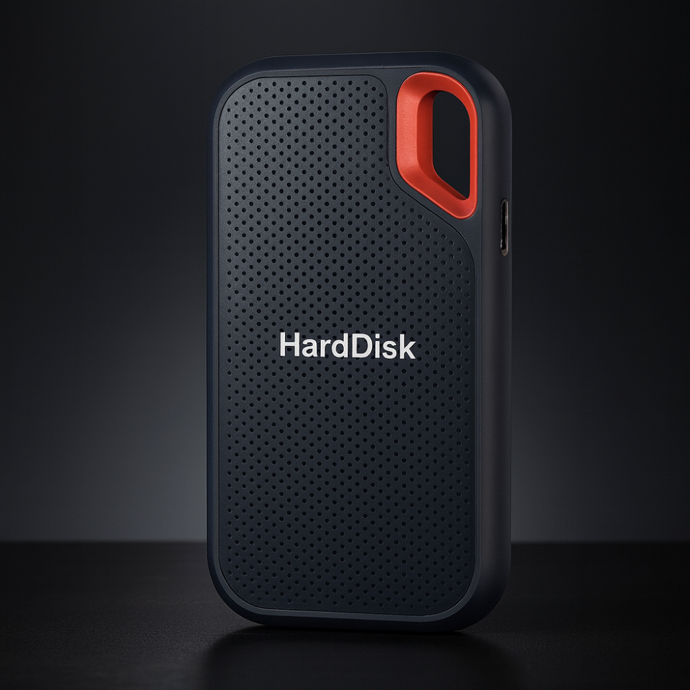 FleekFit | Portable External SSD Drive High Speed Data Transfer Shockproof Storage