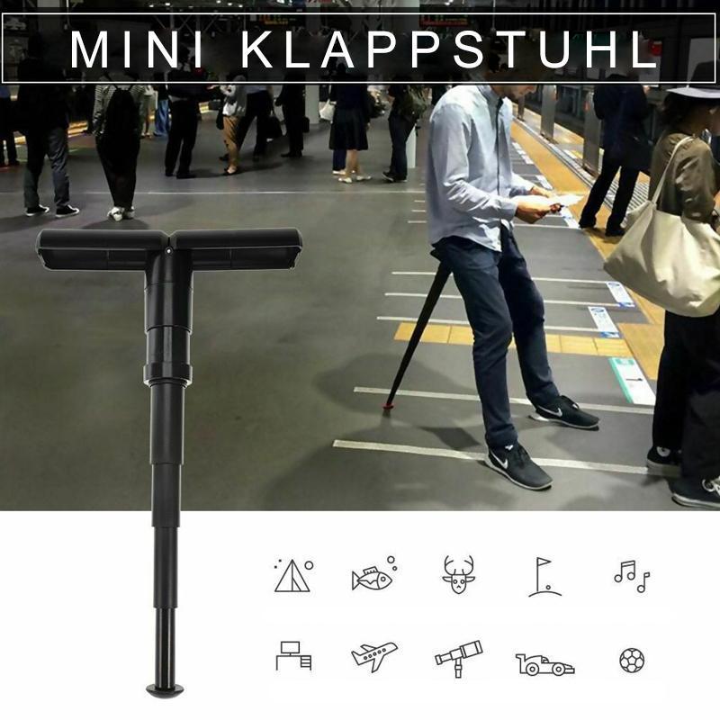FleekFit | Portable Mini Folding Chair for Queueing Outdoors etc.