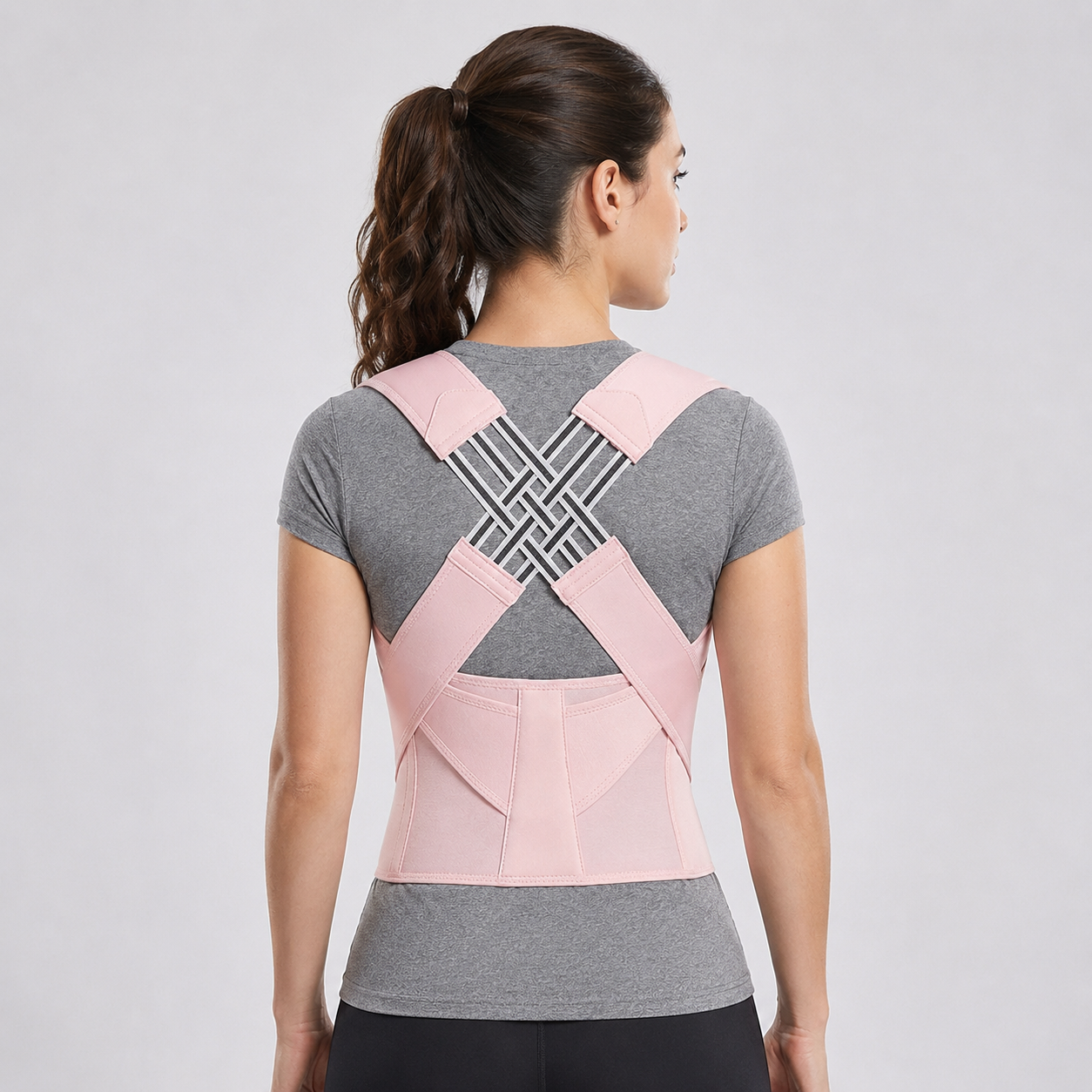 FleekFit | PostuForm Adjustable Full Back Brace