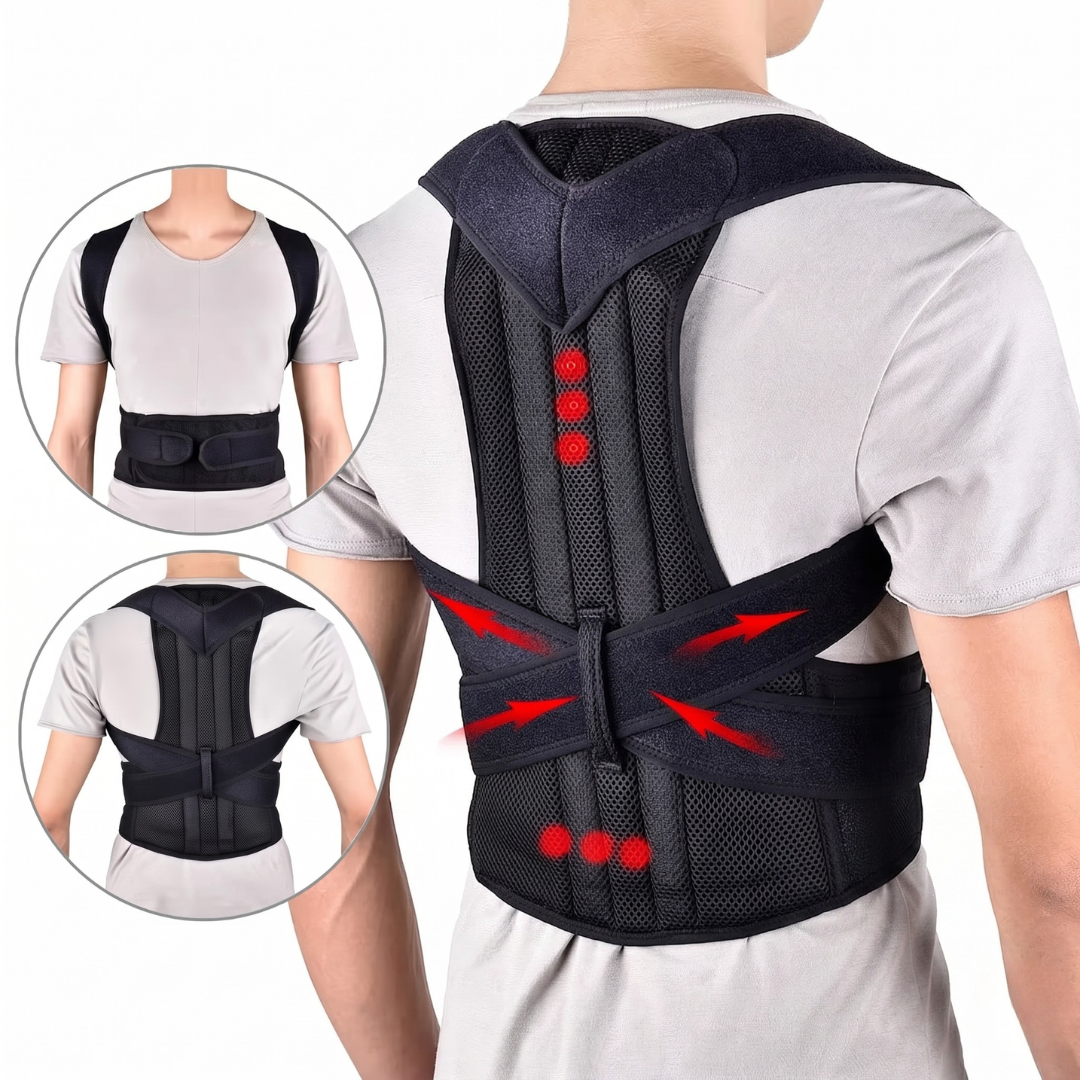 FleekFit | PostuRise Adjustable Unisex Posture Brace