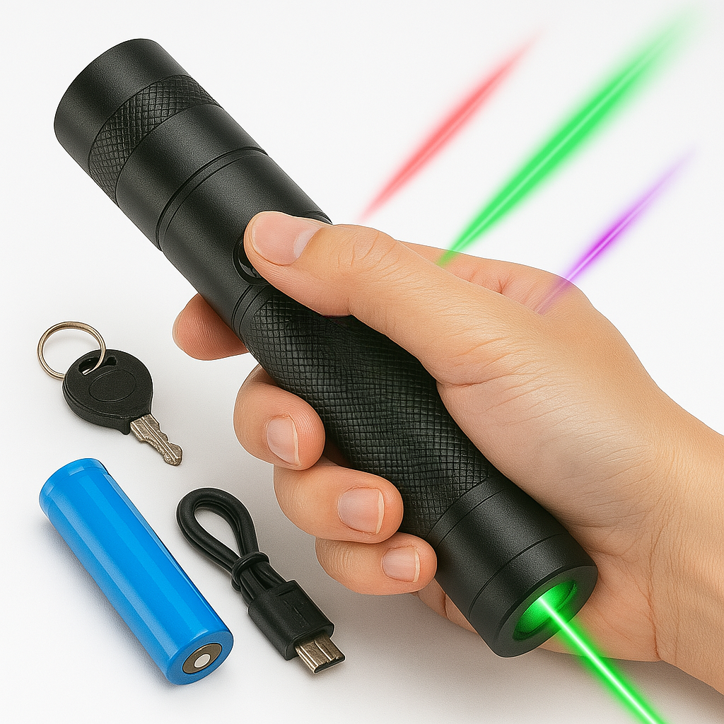 FleekFit | Powerful Long Range Laser Pointer Torch