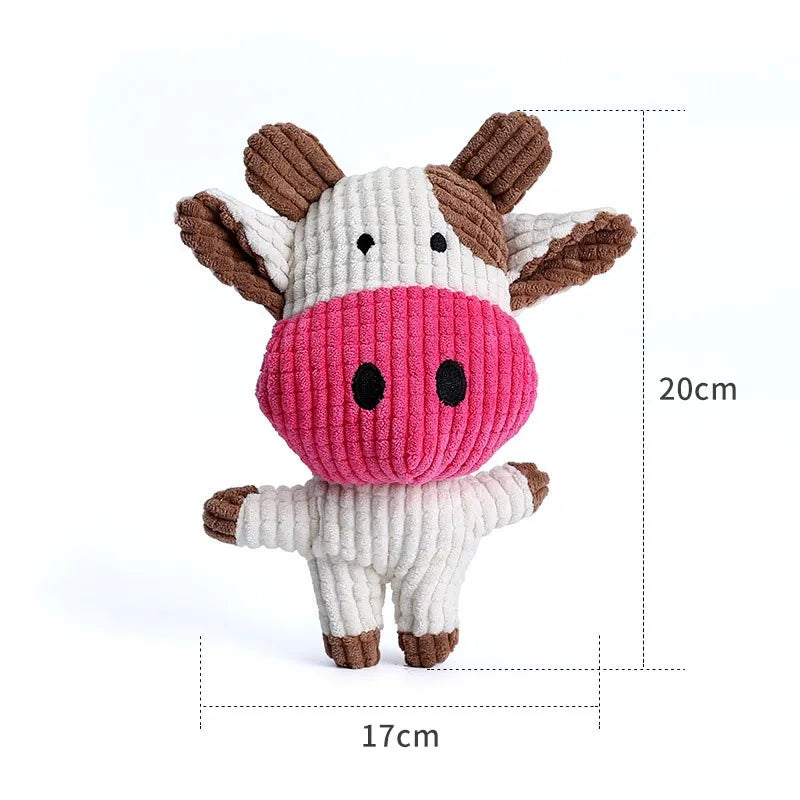 FleekFit | Robust Dog Toy Made of Plush | Bite-Resistant and Durable Design | Multiple Models