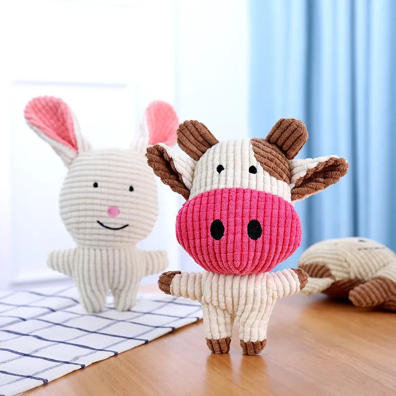 FleekFit | Robust Dog Toy Made of Plush | Bite-Resistant and Durable Design | Multiple Models