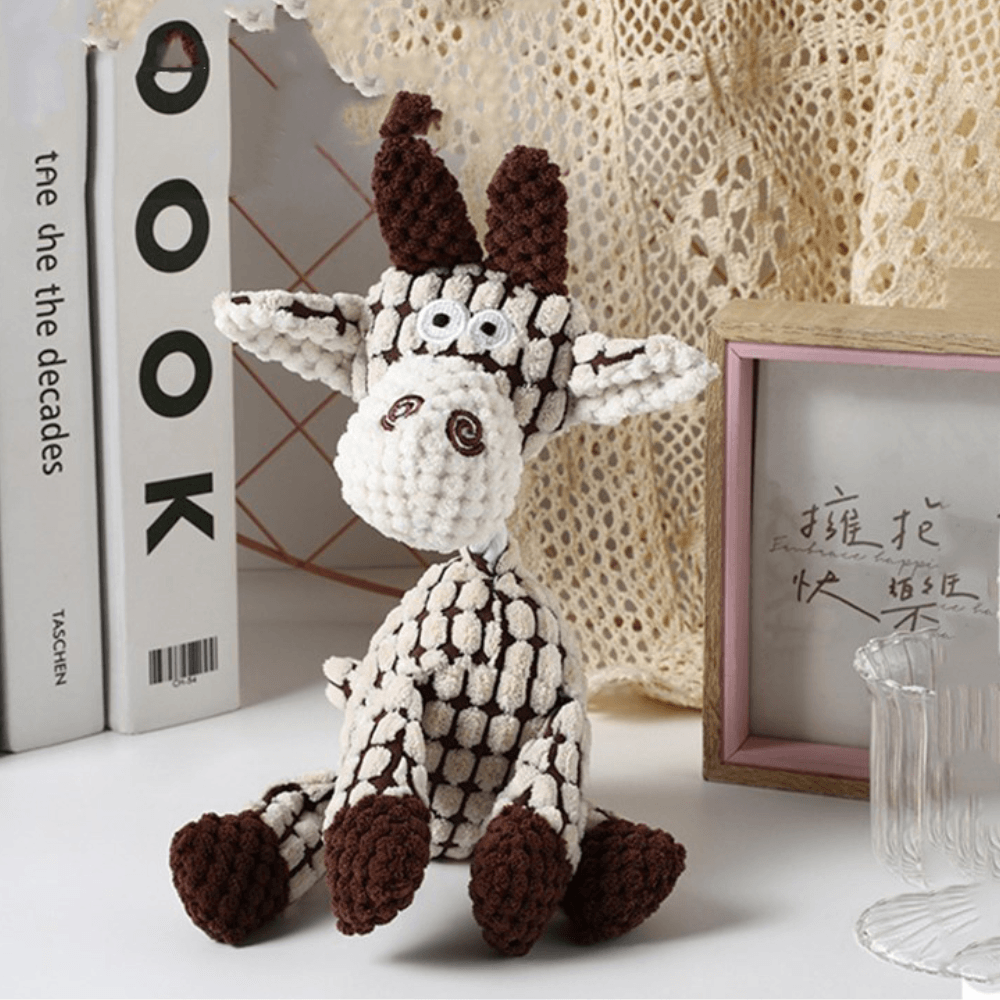 FleekFit | Robust Dog Toy Made of Plush | Bite-Resistant and Durable Design | Multiple Models