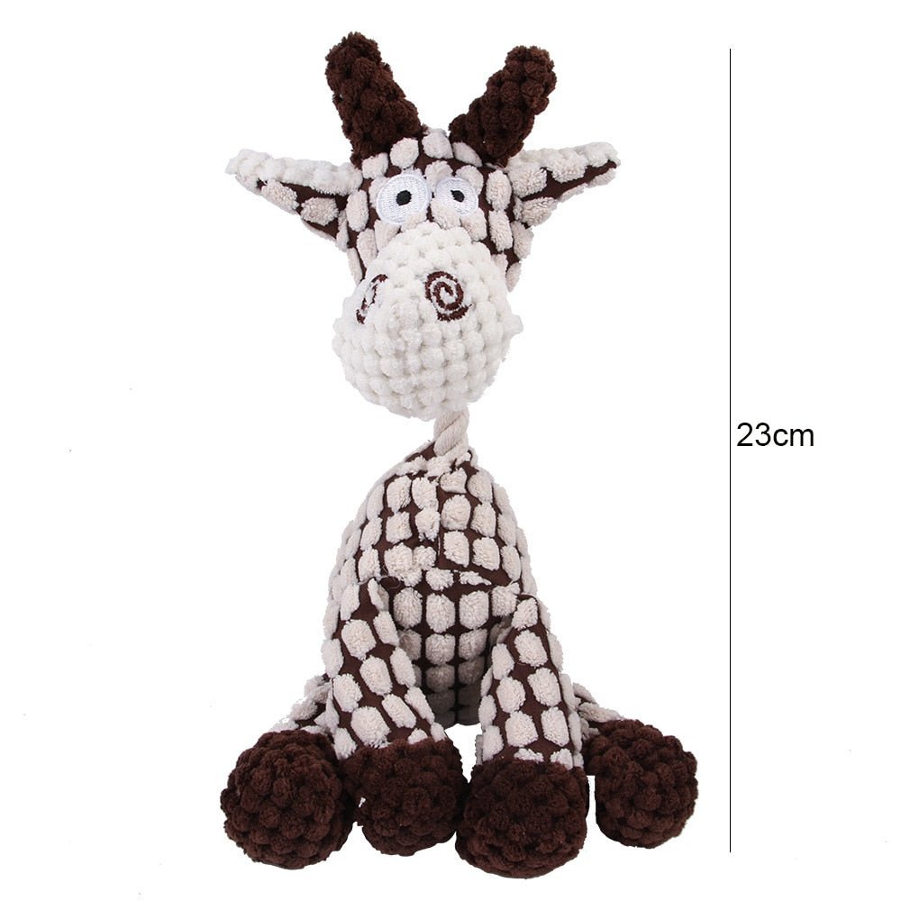 FleekFit | Robust Dog Toy Made of Plush | Bite-Resistant and Durable Design | Multiple Models