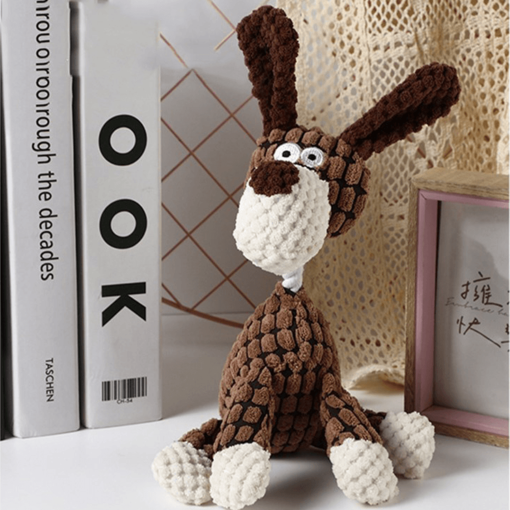 FleekFit | Robust Dog Toy Made of Plush | Bite-Resistant and Durable Design | Multiple Models