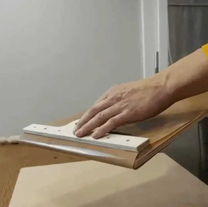 FleekFit | Sliding Pizza Peel | Easy Lifting with Non-Stick Surface | Wood