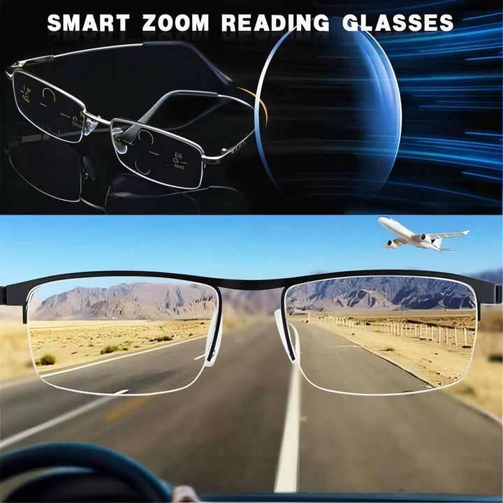 FleekFit | Smart Progressive Reading Glasses with Blue Light & UV Protection