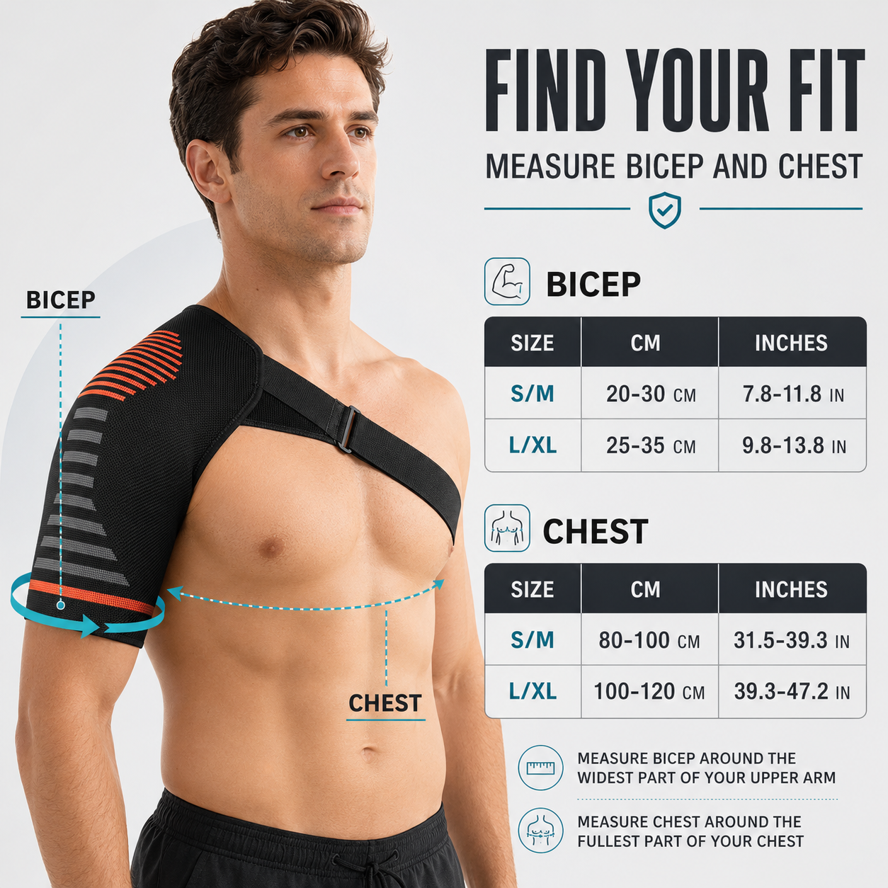 FleekFit | SolaceSleeve Compression Knit Shoulder Sleeve