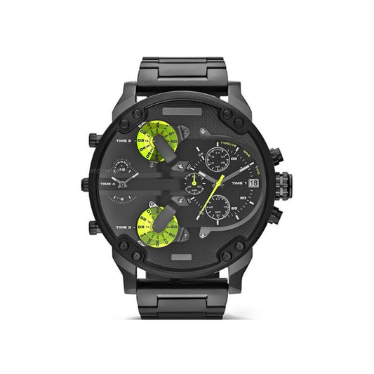 FleekFit | Stainless Steel Chronograph Quartz Watch