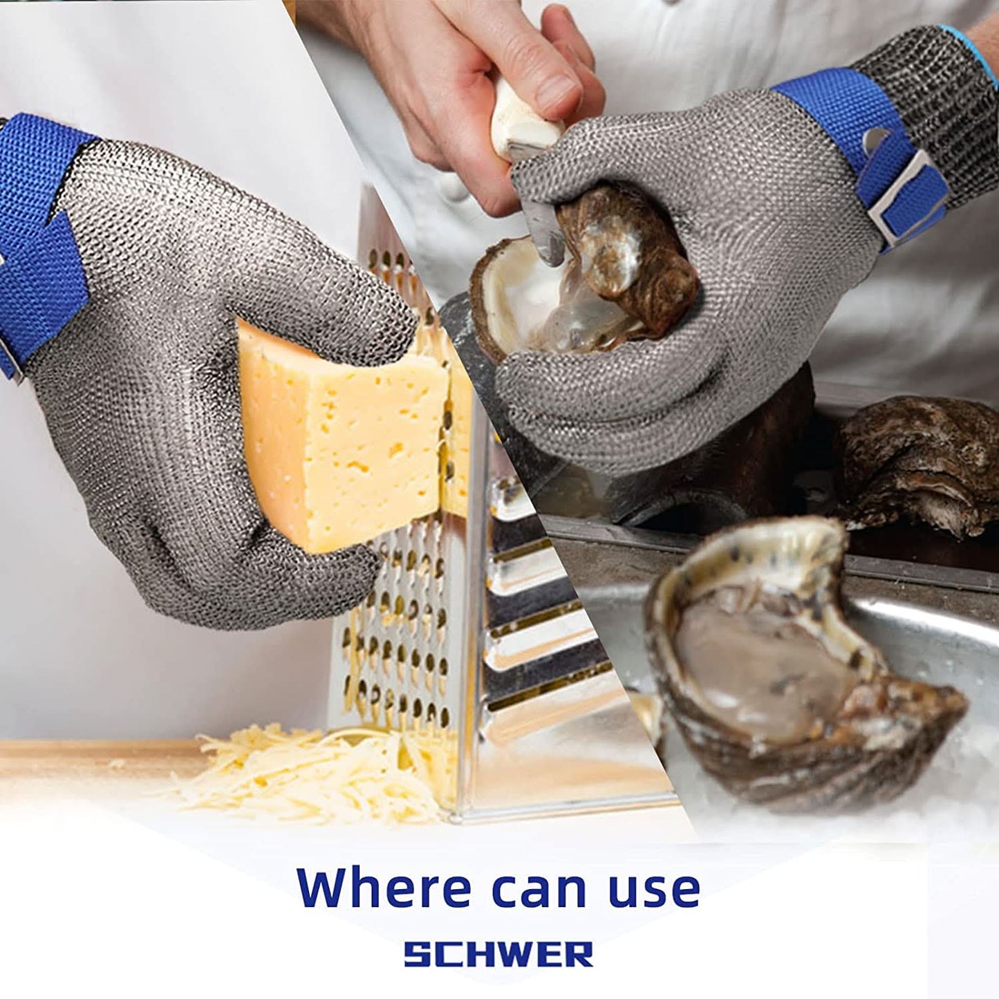 FleekFit | Stainless Steel Safety Gloves with Maximum Cut Resistance