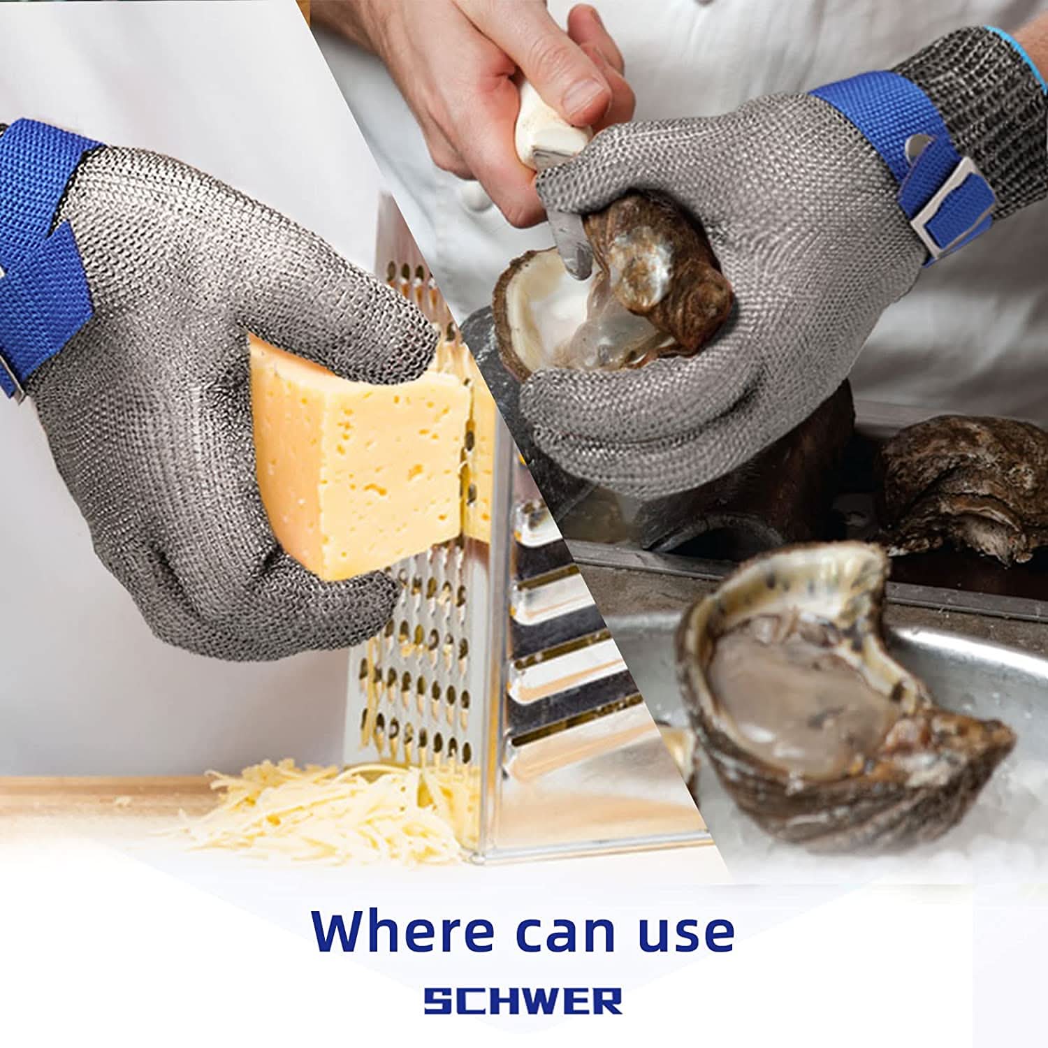 FleekFit | Stainless Steel Safety Gloves with Maximum Cut Resistance