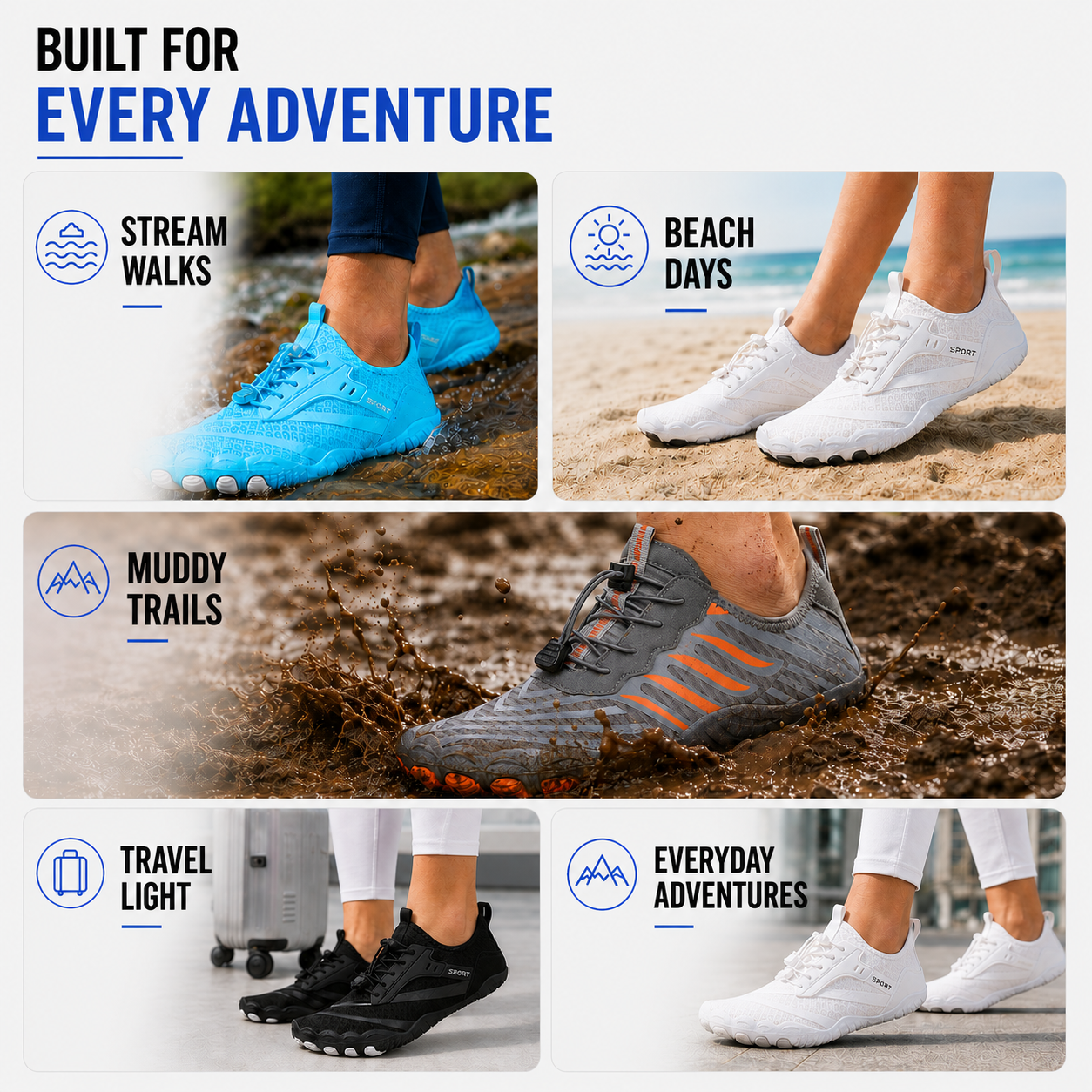 FleekFit | Strideox Unisex Barefoot Sole Sports Shoe