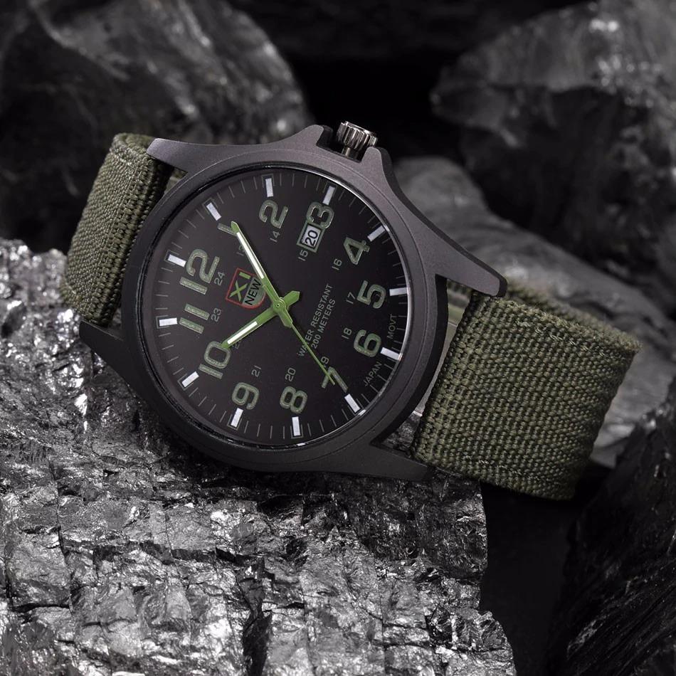 FleekFit | Tactical Men's Watch AdventureTime – Waterproof and Shock Resistant with LED