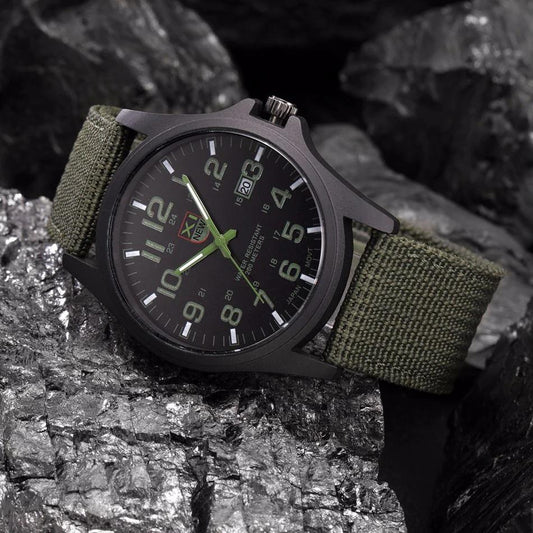 FleekFit | Tactical Men's Watch AdventureTime – Waterproof and Shock Resistant with LED