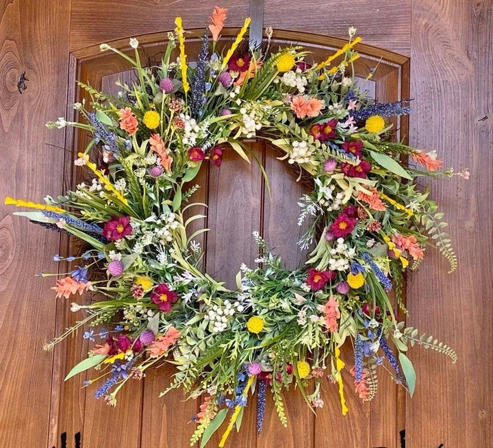 FleekFit | Texas Wildflower Wreath