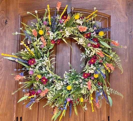 FleekFit | Texas Wildflower Wreath