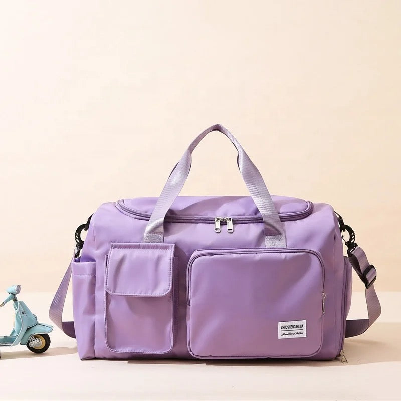 FleekFit | Travel Bag Sport Duffle | Multiple Compartments with Shoe Compartment