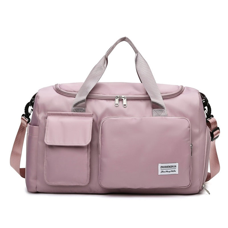 FleekFit | Travel Bag Sport Duffle | Multiple Compartments with Shoe Compartment