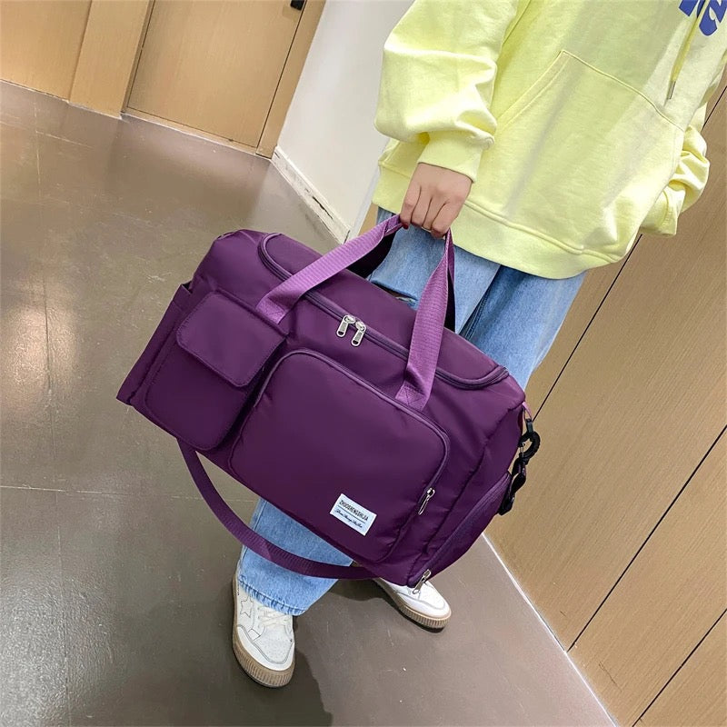 FleekFit | Travel Bag Sport Duffle | Multiple Compartments with Shoe Compartment