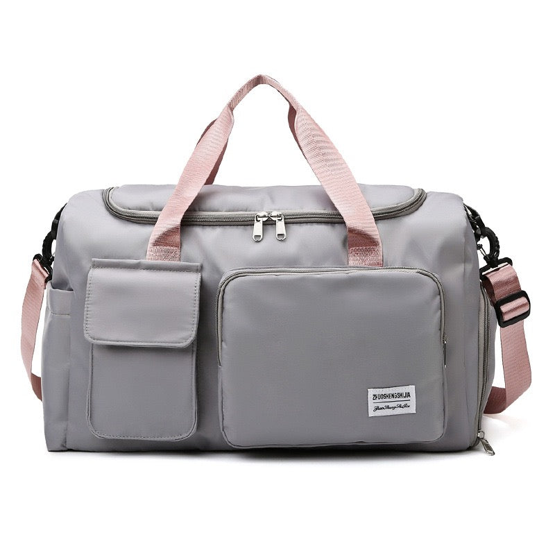 FleekFit | Travel Bag Sport Duffle | Multiple Compartments with Shoe Compartment