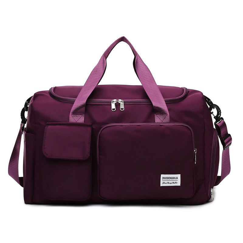 FleekFit | Travel Bag Sport Duffle | Multiple Compartments with Shoe Compartment