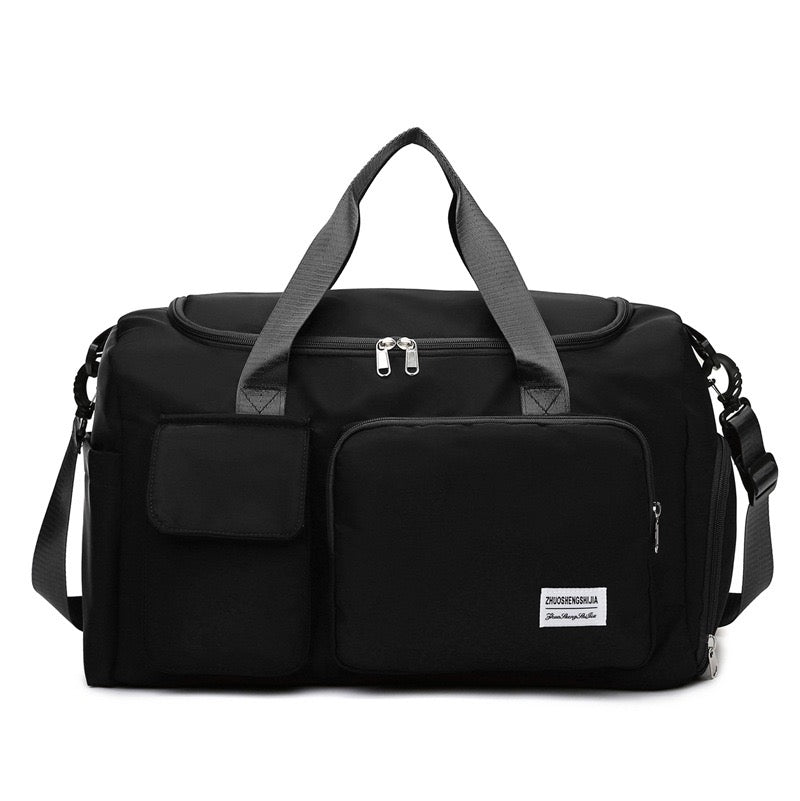 FleekFit | Travel Bag Sport Duffle | Multiple Compartments with Shoe Compartment