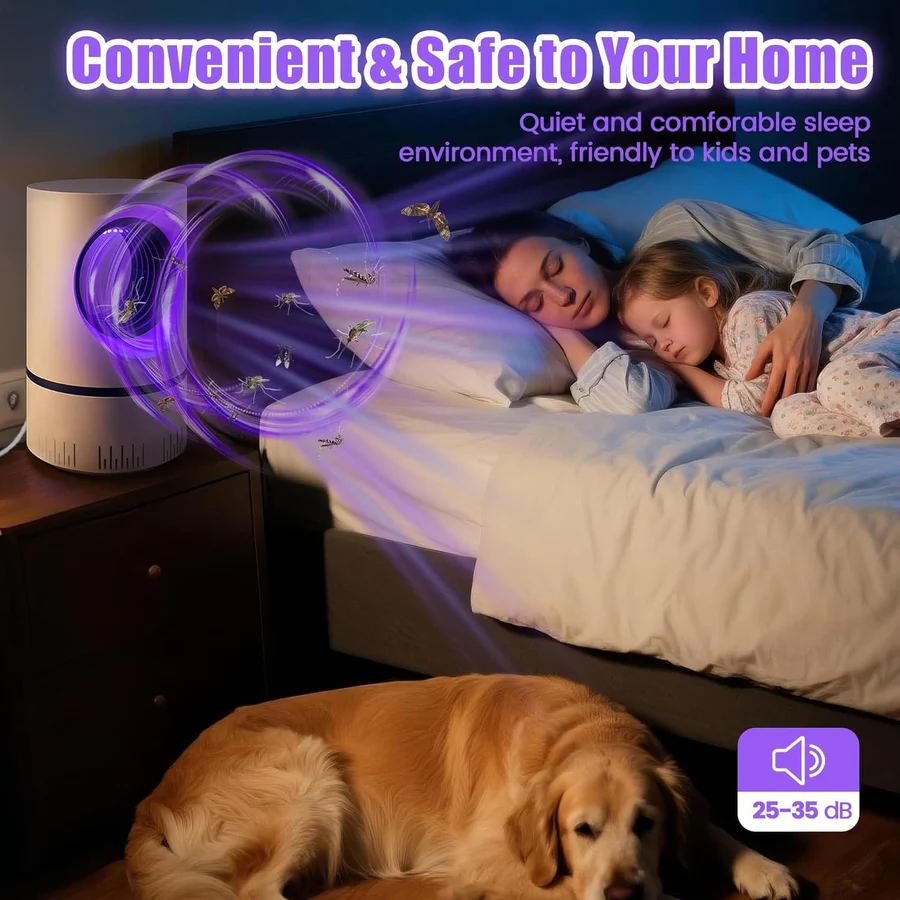 FleekFit | UV Light Insect Trap - Indoor/Outdoor Mosquito Fly Killer