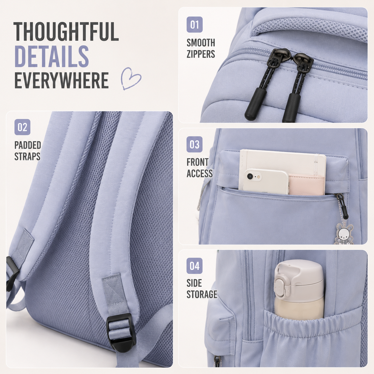 FleekFit | Vellora High Capacity Backpack