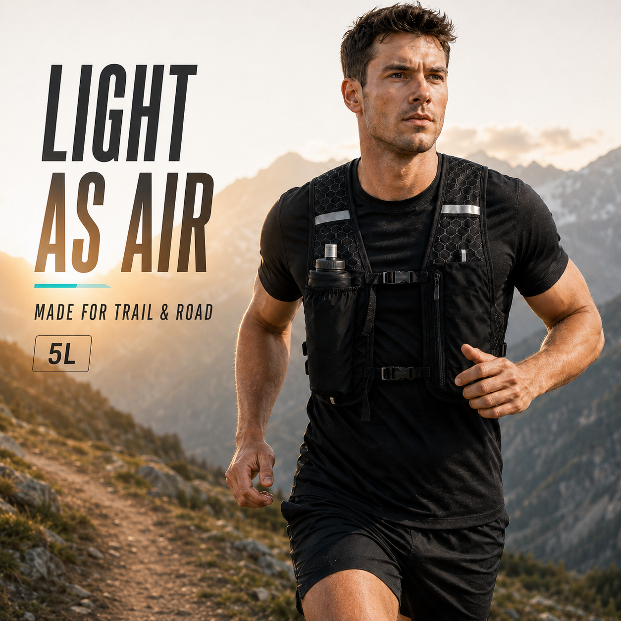 FleekFit | Vestrun Ultralight Running Vest Hydration Pack