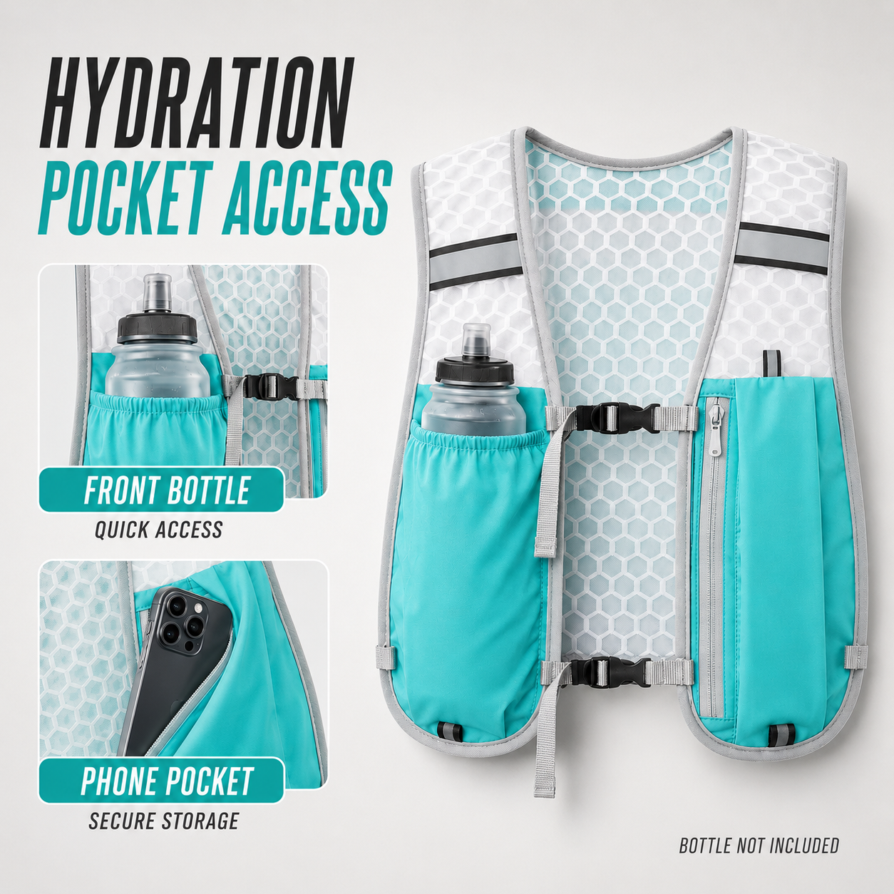 FleekFit | Vestrun Ultralight Running Vest Hydration Pack