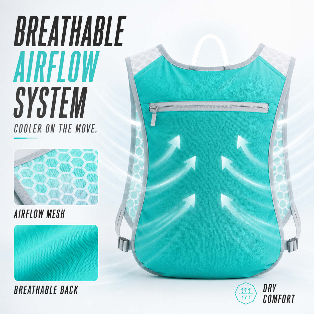 FleekFit | Vestrun Ultralight Running Vest Hydration Pack