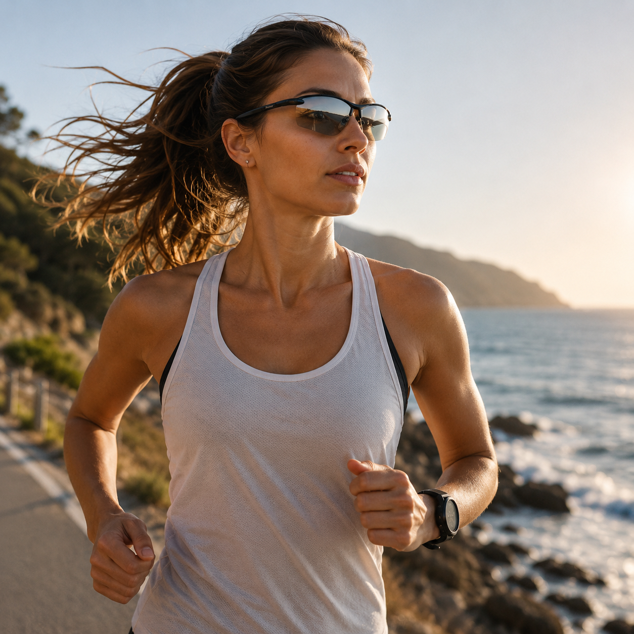 FleekFit | Visentra Lightweight Frameless Polarised Sunglasses