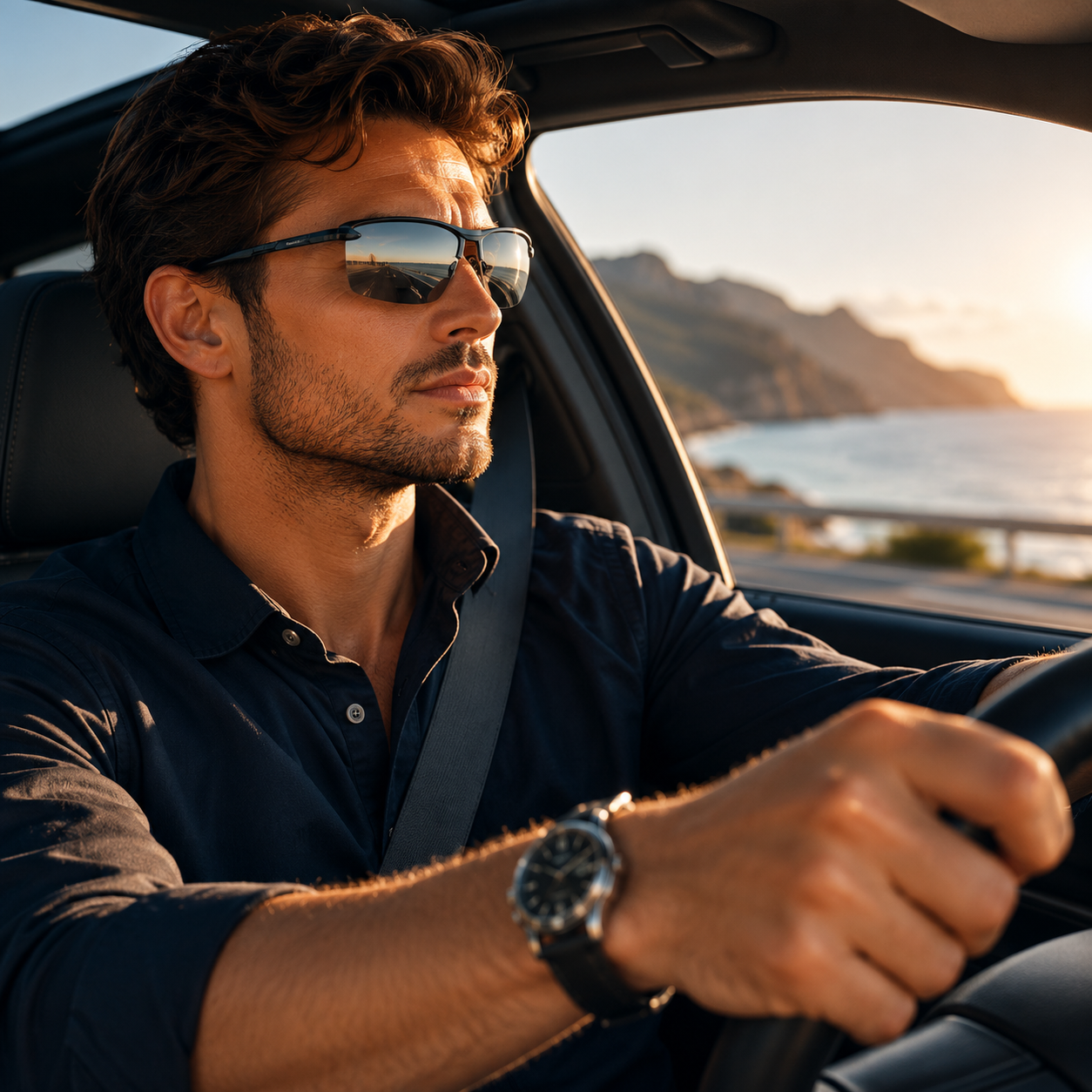 FleekFit | Visentra Lightweight Frameless Polarised Sunglasses