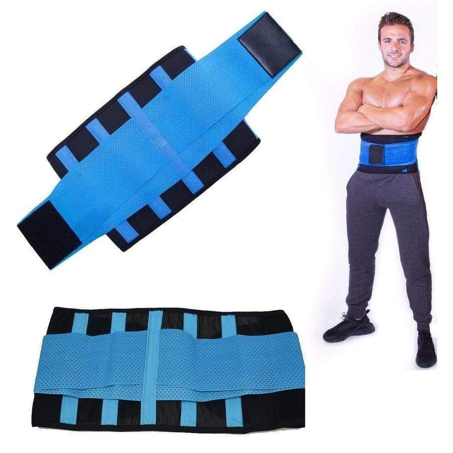 FleekFit | Waist Trainer for Men - Burn Belly Fat Slim Sweat Belt