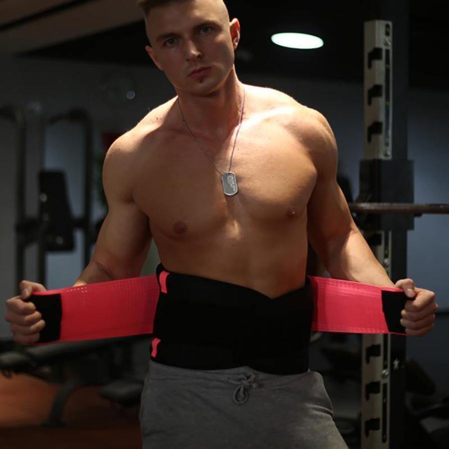 FleekFit | Waist Trainer for Men - Burn Belly Fat Slim Sweat Belt